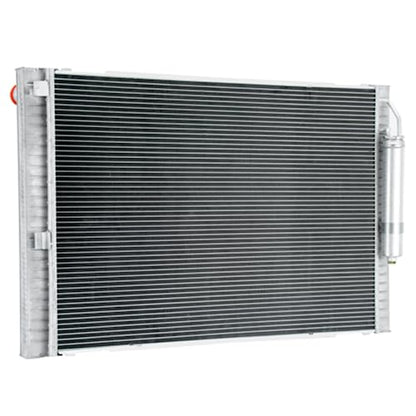 ALLOYWORKS Radiator Compatible with 2007-2015 Infiniti G37 G25 G35 Q60/ 2010-2020 Nissan 370Z 2.5L 3.5L 3.7L Crossflow Aluminum Radiators, Includes Condenser, OEM CU13004, 21460JK90B, NI3010227