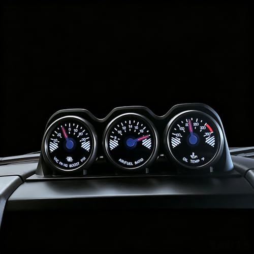Digital 3-Ring Instrument Cluster Gauge Panel for Ford F150