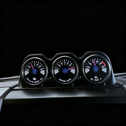 Digital 3-Ring Instrument Cluster Gauge Panel for Ford F150