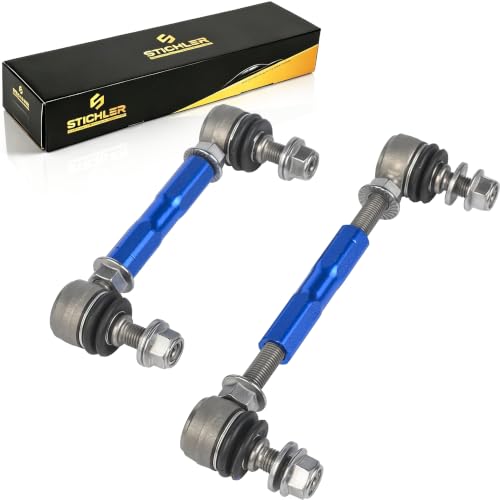 5.90-7.87'' 150-200 M12 Front Universal Heavy Duty(HD) Adjustable Aluminium Sway Bar Links Kit Replace OEM, Fit Most Cars Trucks SUVs Off-Road Vehicles Racing Specialty Use - size: 150-200 M12 Front