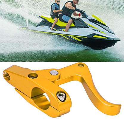 Finger Throttle Aluminum Alloy Thumb Lever for Jet Ski - color: Gold