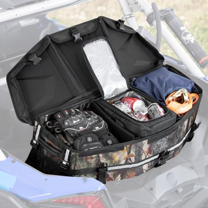 KEMIMOTO X3 Cargo Storage Bag Bed Box Rear Rack Toolbox Trunk Cooler Bag - color: Camo
