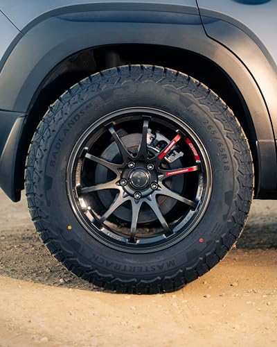 Mastertrack BADLANDS AT All Terrain 255/70R16 111T SUV Light Truck Tire + Road Hazard Warranty Included - 255/70/16(Tire Only) - size: 255/70R16