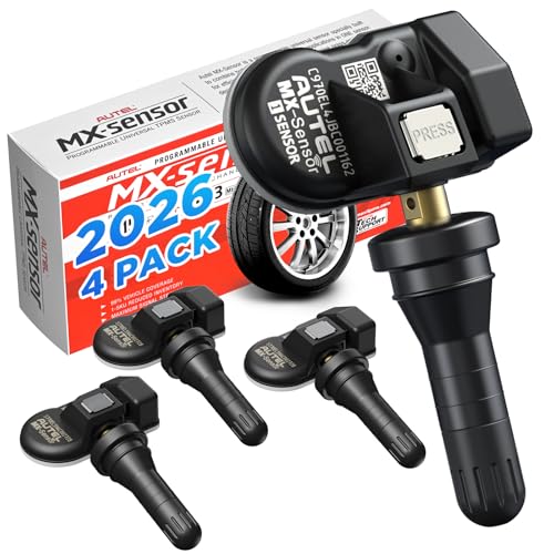 Autel TPMS Sensors Set of 4, MaxiTPMS MX-Sensor 315+433MHz OE Quality