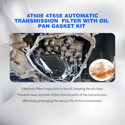4T60E 4T65E Automatic Transmission Filter Oil Pan Gasket Kit TF-161 - style: 8651651
