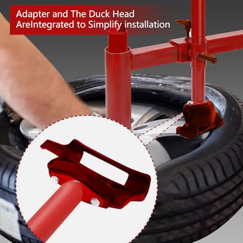 KT-Y021 AUTOKATO Manual Tire Changer Duck Head Kit with Tire Changer Duck Head and and Centering Cone Fit for Most Car Tires