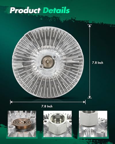 SCITOO Engine Cooling Fan Clutch compatible with Chevrolet GMC - size: 2843 clutch