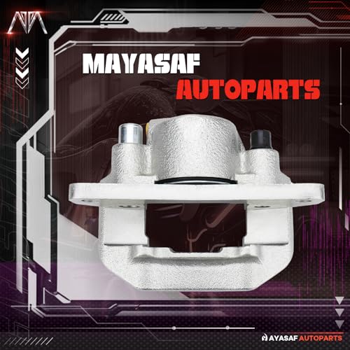 19543 Front Left Driver Side Disc Brake Caliper Assembly - color: Front Left
