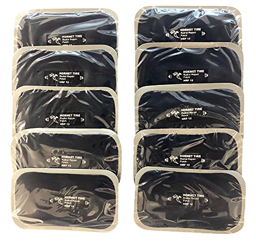 Reinforced Heavy Duty Radial Tire Repair Patches HRP-12 (4.5"x2.5") - size: 4.5"x2.5"