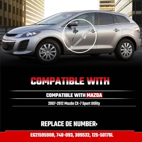 748-093 Front Left Driver Side Power Window Regulator with Motor Assembly Compatible with Mazda CX-7 2007 2008 2009 2010 2011 2012 Replace EG2159590B - size: Front Left, style: 748-093