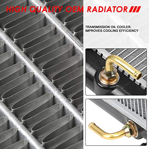 Auto Dynasty 2454 Radiator for 2001-2007 Toyota Highlander 2.4L AT/MT - color: 01-07 Highlander 2.4L AT/MT