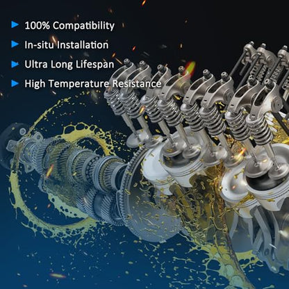 4pcs Fuel Injectors 16600-1KT0A For Nissan Versa HR16DE 1.6L