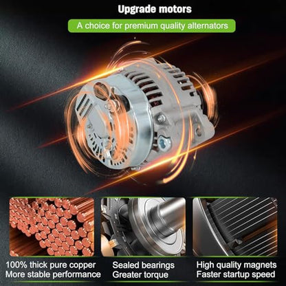 SCITOO 130A Alternator Fits For Hyundai Azera 2006-2011,11191 - size: 130A, style: 11191 Alternator