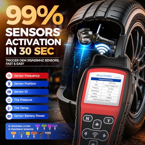 Autel MaxiTPMS TS508WF KIT, TPMS Programming Relearn Tool, Lifetime Update