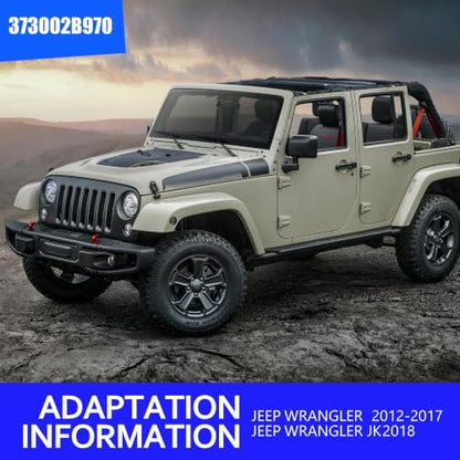 11584N Alternator Compatible with Jeep Wrangler 2012 2013 2014 2015 2016 2017 2018, Wrangler JK 2018, 3.6L, 12V 160A CCW 6-Groove Pulley, Replace# 421000-0810, 68078950AA, 90-29-5783 - size: 11584N