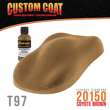 Custom Coat 3 Ounce, Coyote Brown, Bedliner Tint Concentrate - color: Coyote Brown, size: 3-Ounce (Pack of 1)