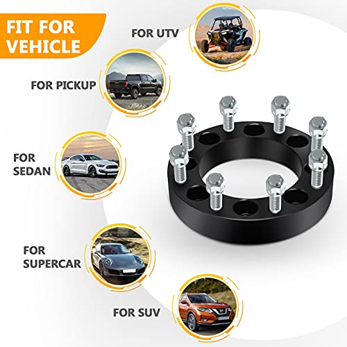 OCPTY 5x120 Wheel Spacers 2" for Chevrolet Corvette 2020-2023 Bore 66.9mm - size: 2 inch