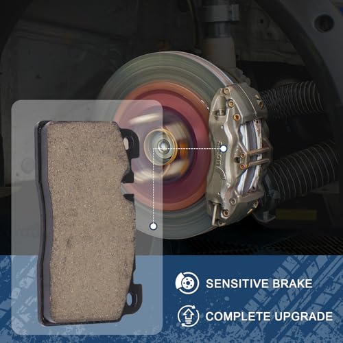 D1663 Front Ceramic Brake Pads Kit Fit For Audi Q5 2013-2017 - style: HZ1663