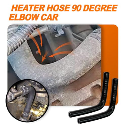2Pcs 5/8'' (16mm ID) 90 Degree Elbow Heater Hoses