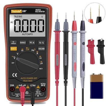 Auto Ranging Digital Multimeter TRMS 6000 - color: Orange