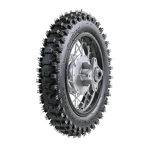 10" Rear Wheel Rim Tire Assembly 12mm Bearing for 50cc 70cc 90cc 110cc Dirt Pit Pro Trail Bike CRF50 DRZ70 PW50 BBR50 TTR50 DRZ50 SSR 3.00-10 80/100-10 1.4x10 (Tire 3.00-10 No Drum Brake) - size: Tire 3.00-10 No Drum Brake