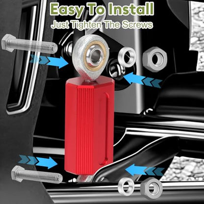 Sway Bar End Links for Can-Am Ryker 600/900/Rally Sport 2019-2025 - color: Red A