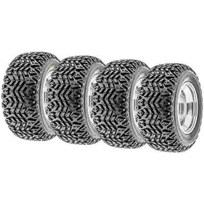 Set of 4 SunF G003 all-terrain 22x11-10 Front & 22x11-10 Rear ATV UTV Golf-Cart Turf Trail Tires, 4 Ply, Rim(s) NOT included