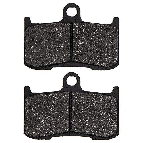 NICHE Brake Pad Set for Victory Cross Country Hammer Roads Kingpin 2204196 2203679 Front Rear Semi-Metallic - size: Semi-Metallic