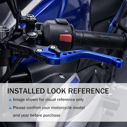 Adjustable Short Levers Replacement for Ducati Monster Scrambler - color: Red