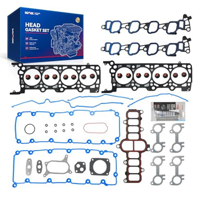 KAX Cylinder Head Gasket Set Fit for Ford F-150/Expedition 2000-2004 5.4L