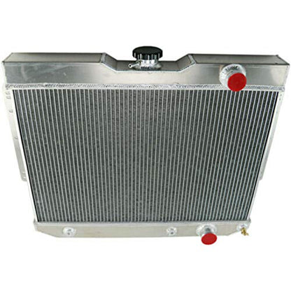 ALLOYWORKS 3 Row All Aluminum Radiator For 1959-1965 Chevy Bel Air/Impala/El Camino/Biscayne L6 V8