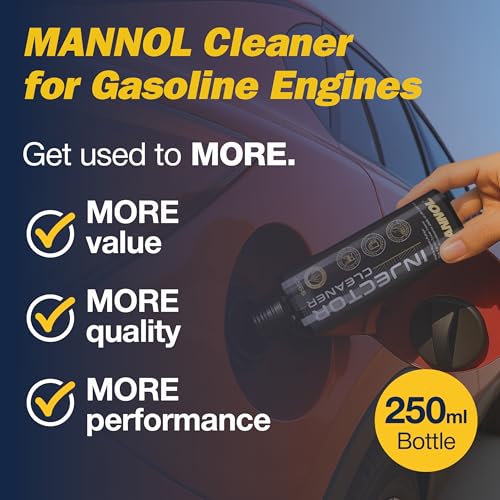 MANNOL 9957 Fuel Injector Cleaner for Gasoline Engines, 250 ml