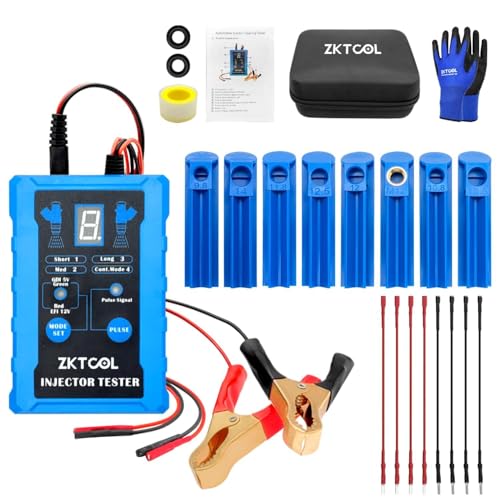 ZKTOOL Universal Fuel Injector Cleaner And Tester Kit