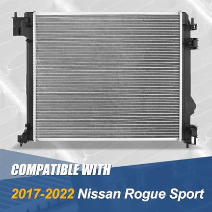 Auto Dynasty 13787 Radiator for 2017-2022 Nissan Rogue Sport - style: 17-22 Nissan Rogue Sport