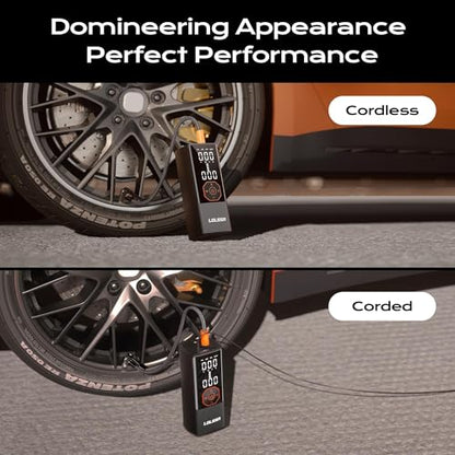 Tire Inflator Portable Air Compressor Cordless Air Pump for Car 180PSI