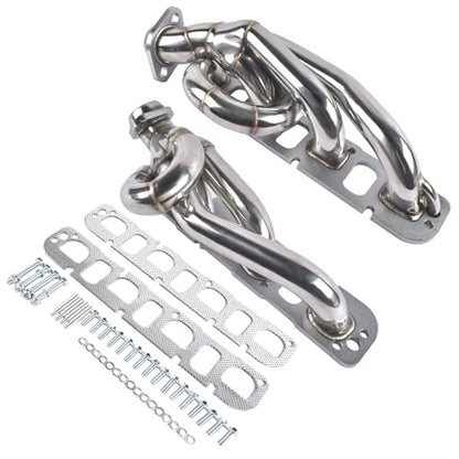 Exhaust Shorty Headers Manifold Replacement for Ram V8 5.7L 345