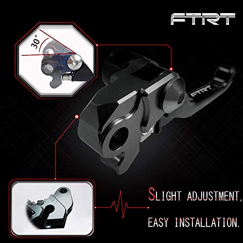 Pivot Dirt Bike Brake Clutch Levers Compatible with TTR125 L LE LW 00-18/ TTR250 93-13/ XT250X 06-16/ Tricker 04-16/ DT230 Lanza 97-13/ WR250R WR250X 07-17/ SEROW225 SEROW250 86-16, Black - color: Black, size: TTR125/ TTR250/ XT250X/ DT230/ WR250R/SEROW22