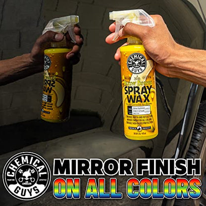 Chemical Guys, Blazin' Banana Carnauba Spray Wax, High Gloss Shine, 16 oz - size: 16 Fl Oz (Pack of 1)