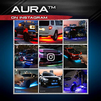 OPT7 Aura RGB Aluminum RV LED Underglow Lights with Remote Control, 12V - size: 3. RV Class B & B+