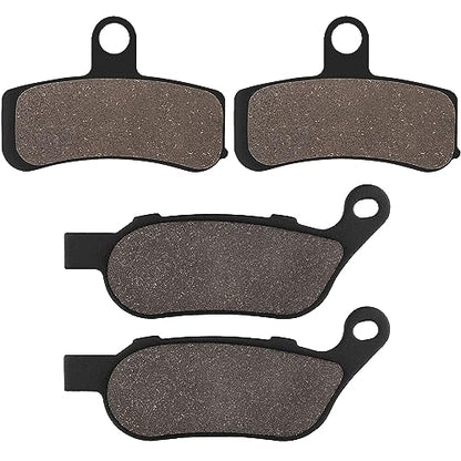 Motorcycle Front and Rear Brake Pads for Harley Davidson FXDWG