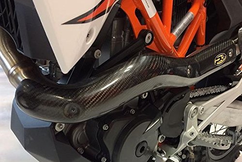 P3 Header Heat Shield, Carbon Fiber