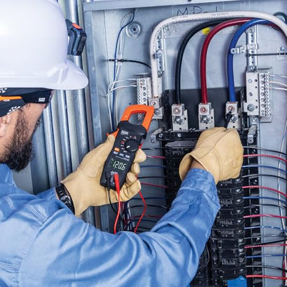 Klein Tools CL810 Digital Clamp Meter, 600A AC/DC Auto Ranging & Worklight - size: 1000V/600A