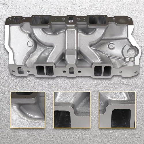 2701 Performance EPS Dual Plane SBC Intake Manifold Polished - size: 2701 Polished