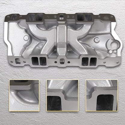 2701 Performance EPS Dual Plane SBC Intake Manifold Polished - size: 2701 Polished