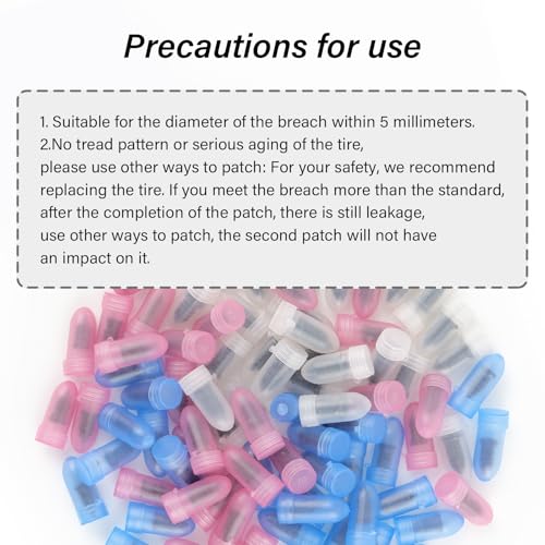 90PCS 3-Size Tire Repair Kit with Screwdriver - color: 3 Size/90PCS