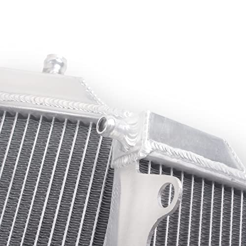 Full Aluminum Radiator Compatible with 2014 15 16 17 2018 Yama ha YZ250F /2014 15 16 2017 YZ450F - size: MM0013