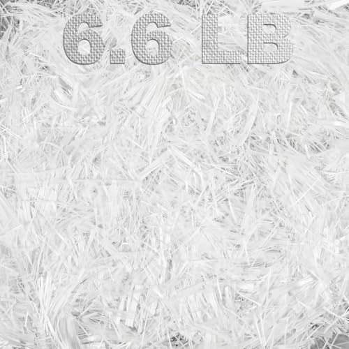 SHENLIU 6.6LB Fiberglass for Concrete, 3/4" Fiber Glass Concrete Fiber, Fiberglass Filler Reinforcement Floor Anti-Seepage and Crack Prevention Reinforced with Cement Mortar for Building Walls