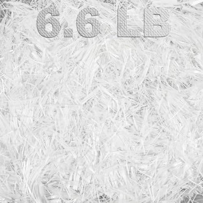 SHENLIU 6.6LB Fiberglass for Concrete, 3/4" Fiber Glass Concrete Fiber, Fiberglass Filler Reinforcement Floor Anti-Seepage and Crack Prevention Reinforced with Cement Mortar for Building Walls