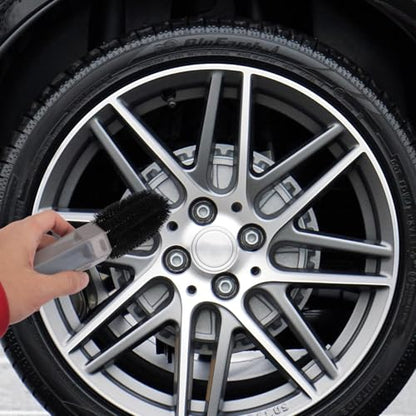IMIKEYA Car Lug Nut Brush Auto Detail for Wheels and Tires Sturdy Sponge Brush for Lug Nut and Rim Detailing Essential Automotive Cleaning Accessory - size: Medium