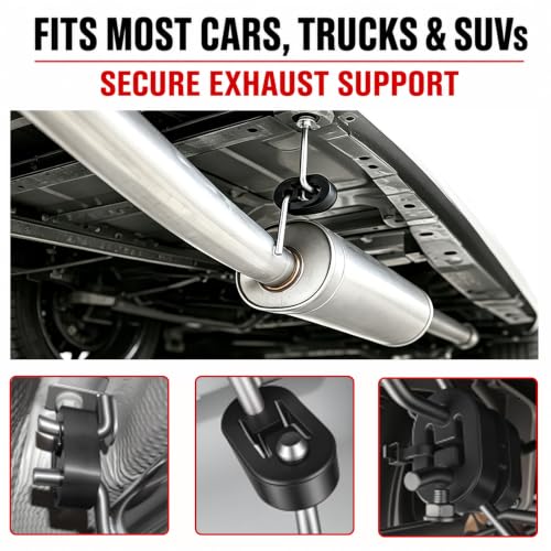 Universal Exhaust Hangers Kit (17-Pack Universal Exhaust Hanger Kit) - size: 17-Pack Universal Exhaust Hanger Kit